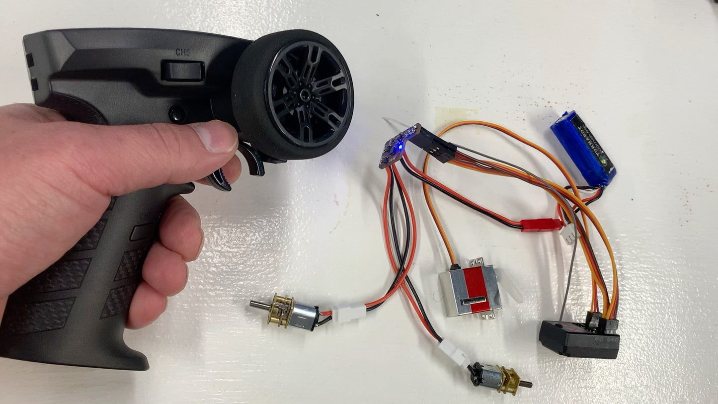 FlySky MG-7 Radio (Transmitter Tx) and Receiver (Rx)