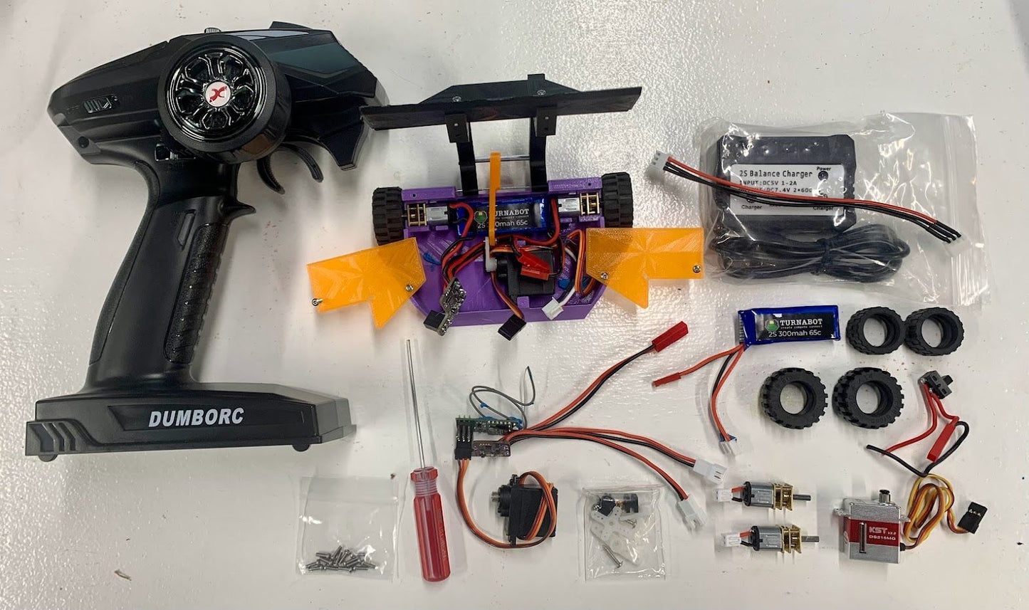 DumboRC Radio (Transmitter Tx) and Receiver (Rx)