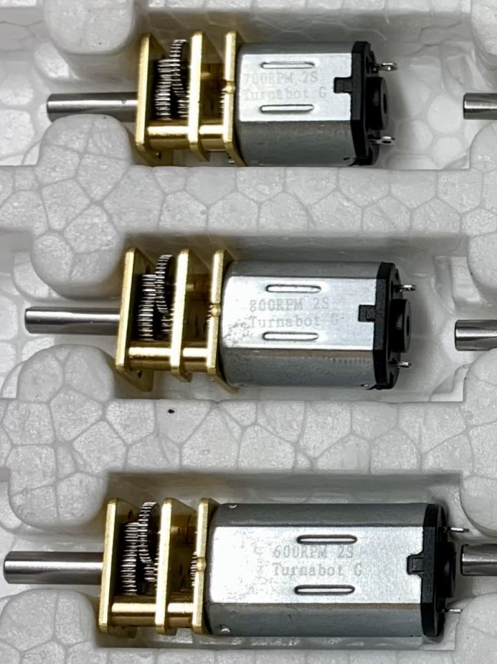 High-Power N10, N20, and N30 motors - 600 to 3600 rpm on 2S