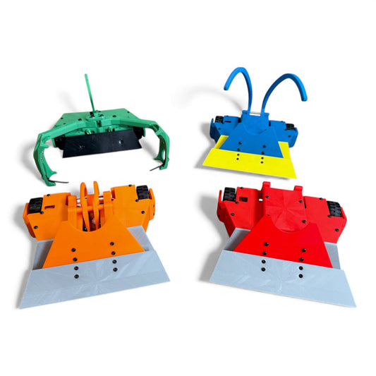 Creatabot 1/2 lb Combat Robotics Kit - DIY Robot Starter Kit with Chassis, Motors, Weapons, & Controller