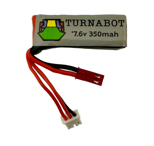 2S 300mah Turnabot 65C Lipo Battery