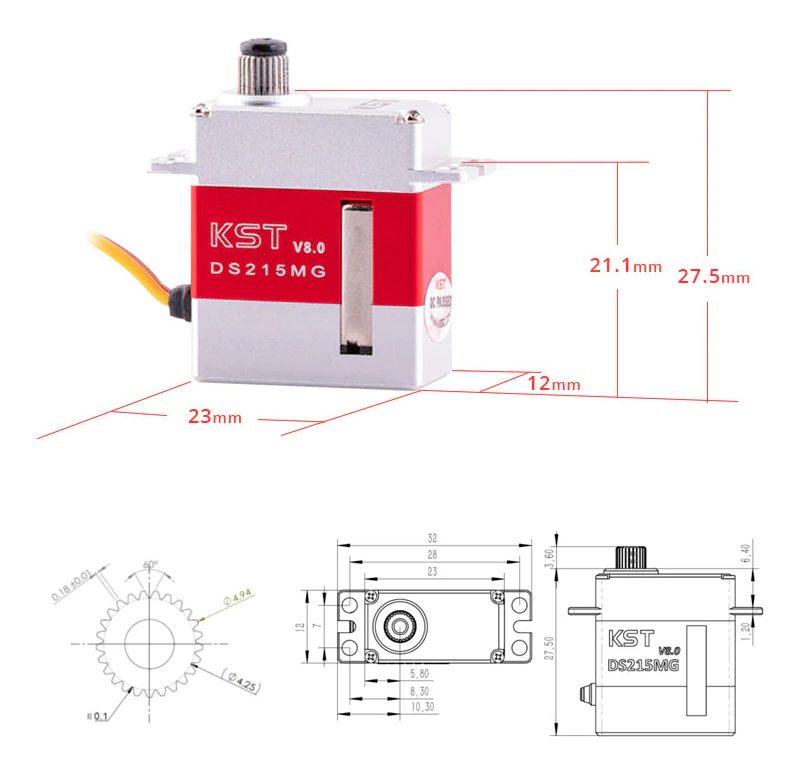 KST DS215MG Servo