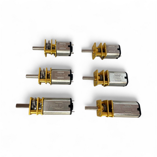 High-Power N10, N20, and N30 motors - 600 to 3600 rpm on 2S