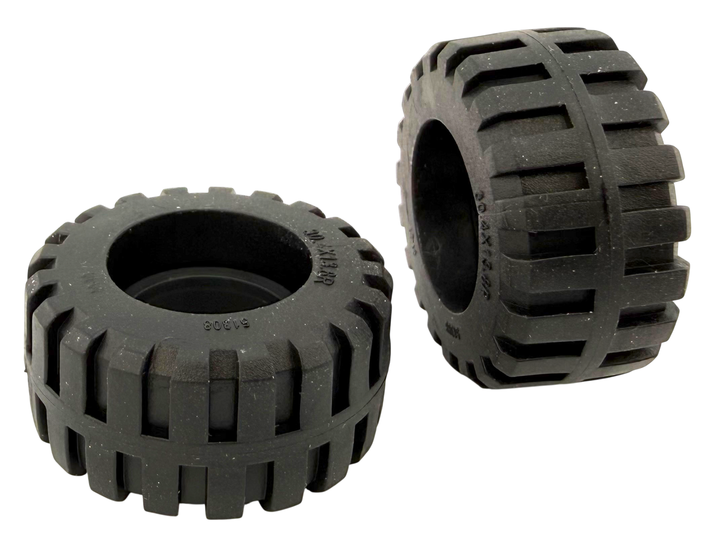 30.4 x 14mm High Grip Rubber Tire 1-pair