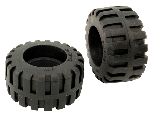 30.4 x 14mm High Grip Rubber Tire 1-pair