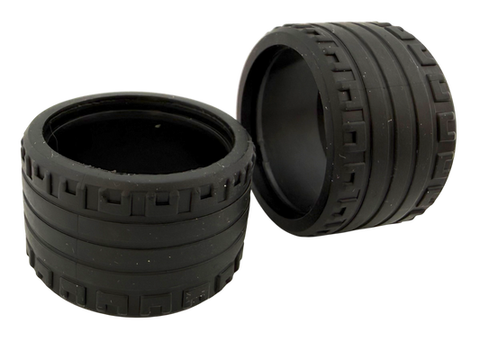 37mm High Grip Rubber Tire 1-pair