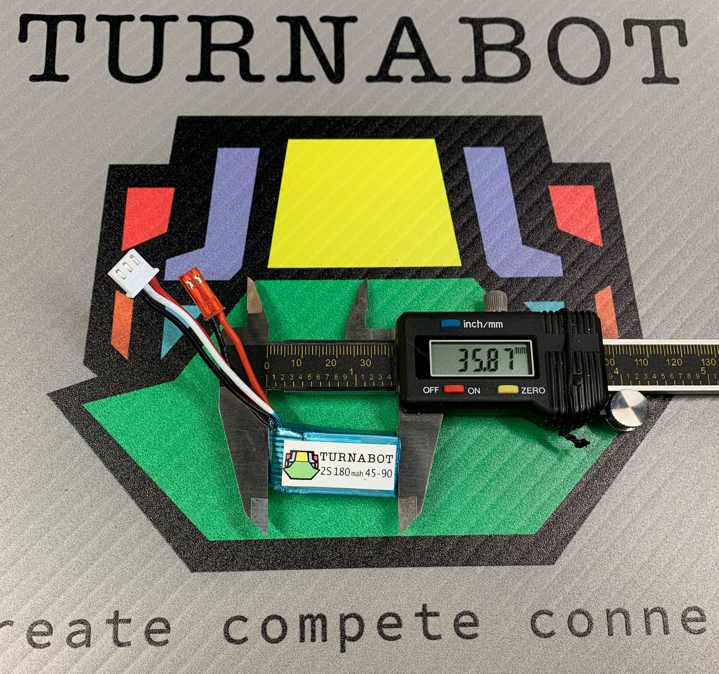 Turnabot 180mah 2S 45-90C Lipo Battery