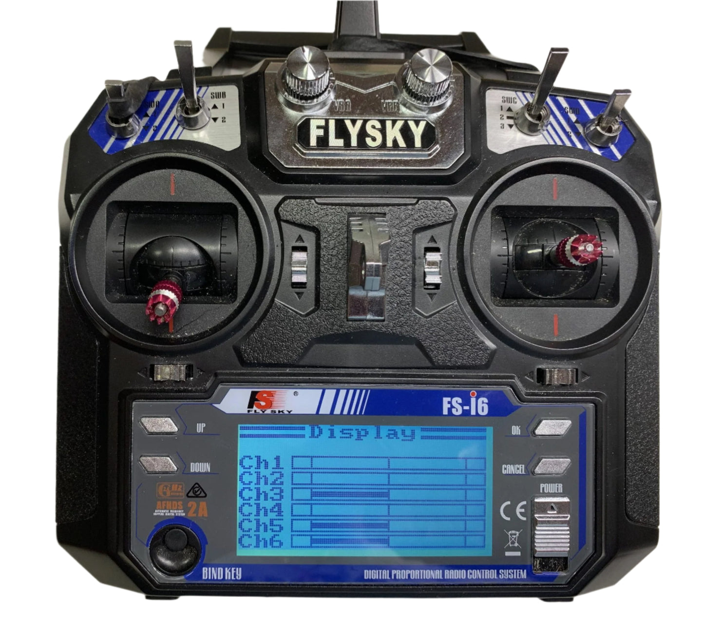 FlySky FS-i6 Radio (Transmitter Tx) – Turnabot